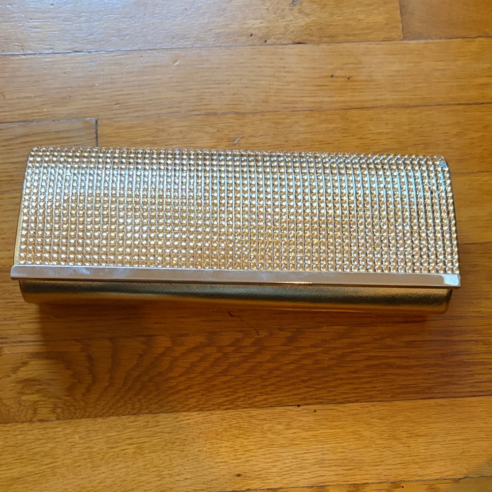 Elegant Gold Clutch Bag